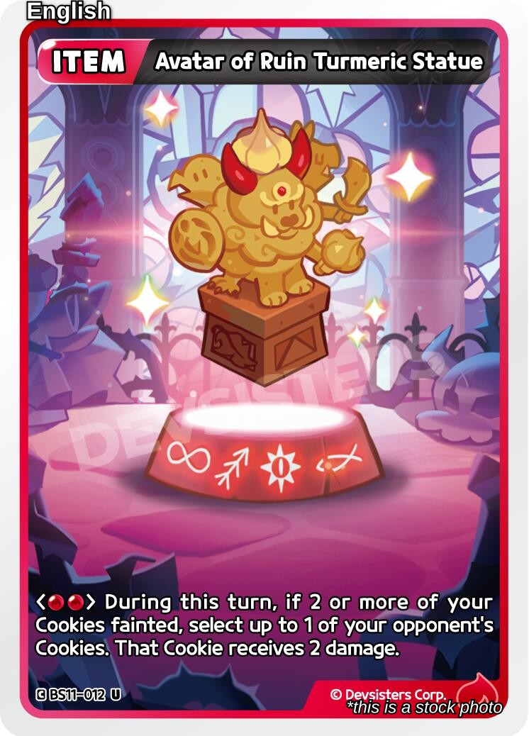 Avatar of Ruin Turmeric Statue