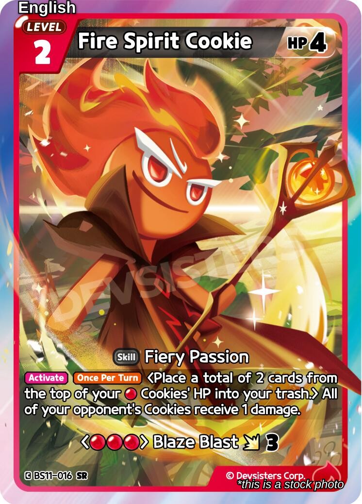Fire Spirit Cookie