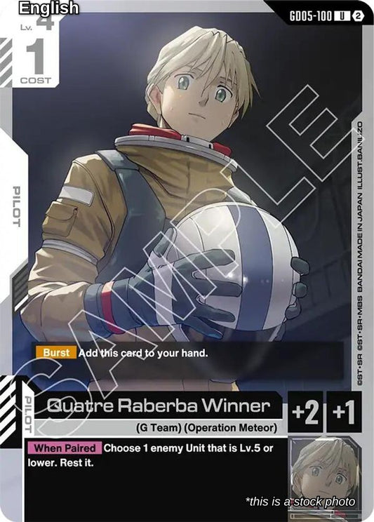 Quatre Raberba Winner