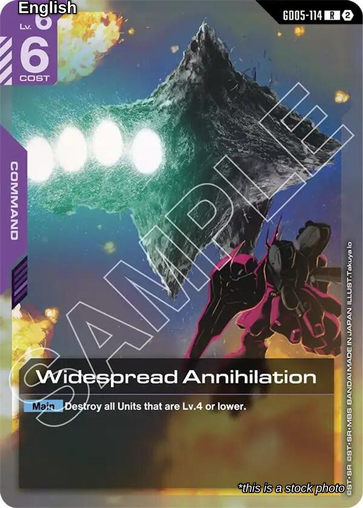 Widespread Annihilation