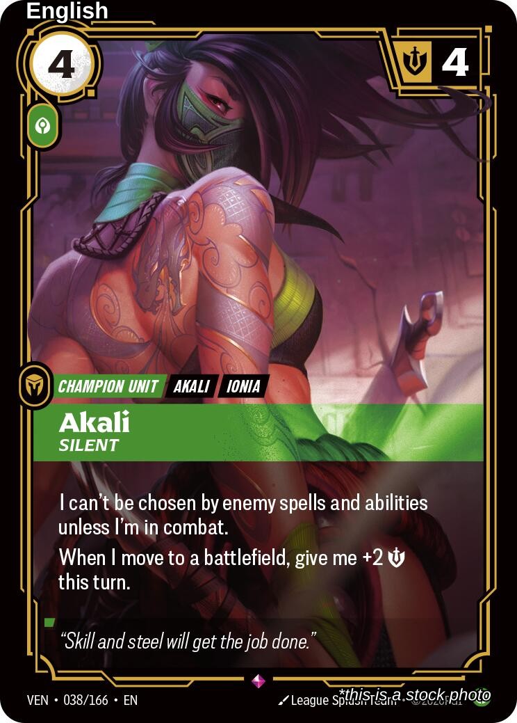 Akali, Silent