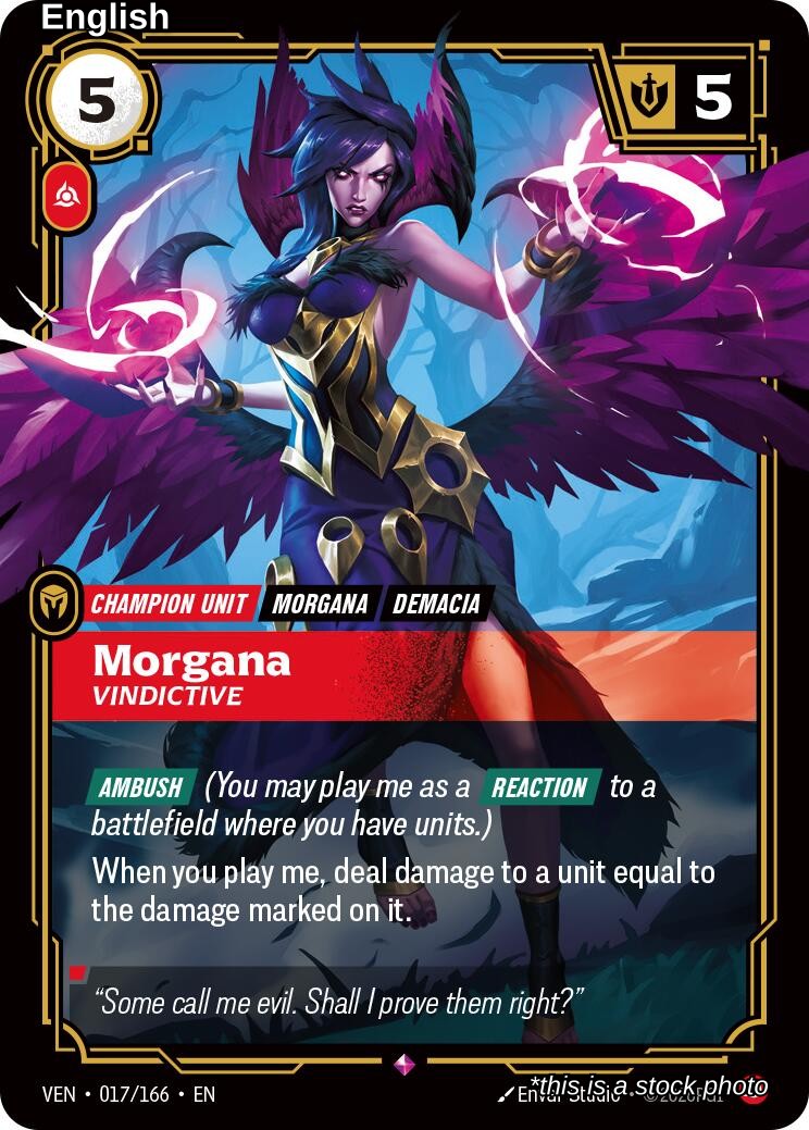 Morgana, Vindictive