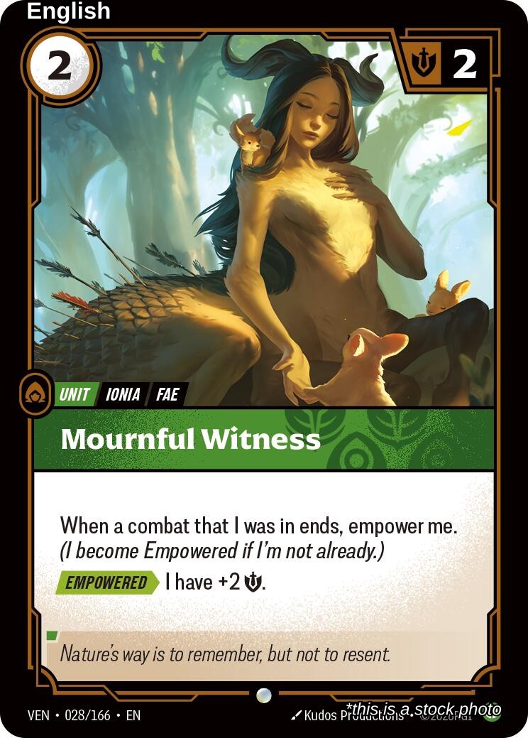 Mournful Witness