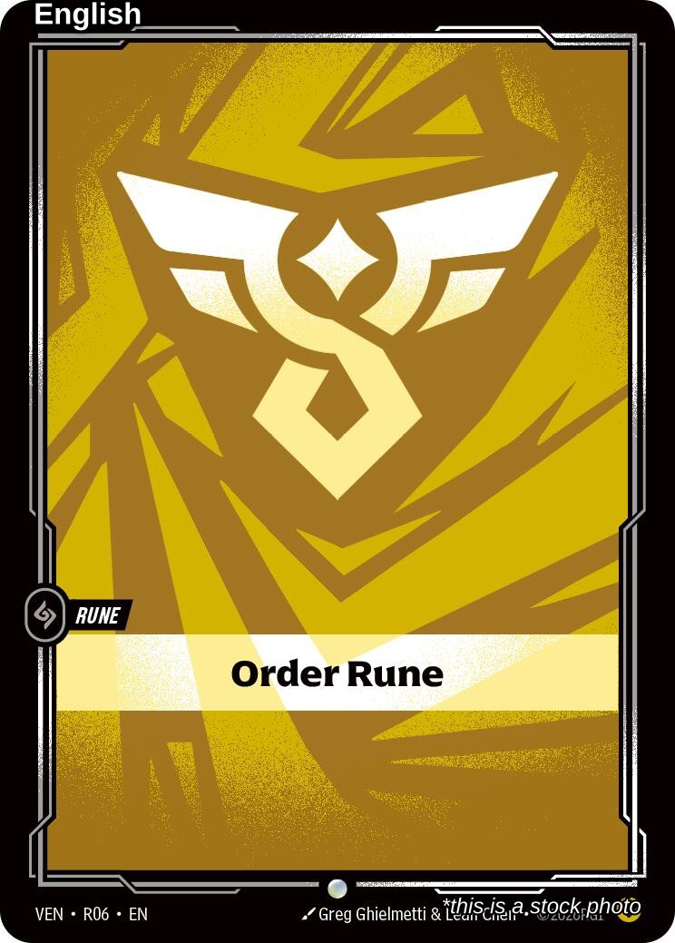Order Rune