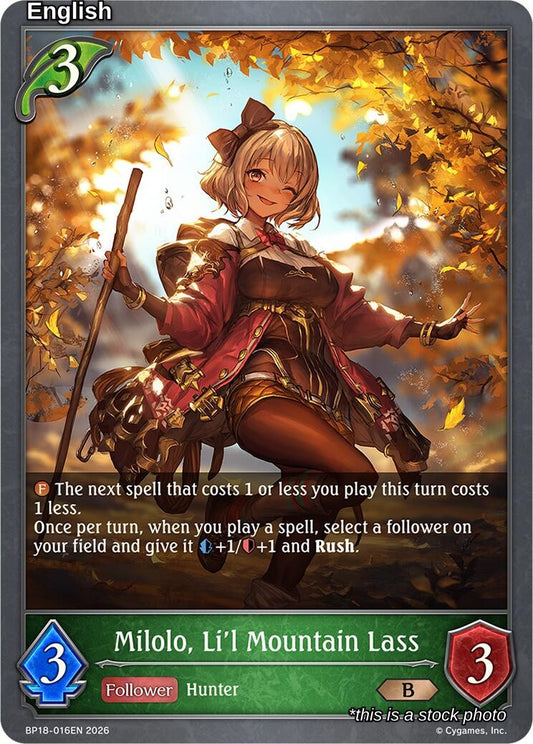 Milolo, Li'l Mountain Lass