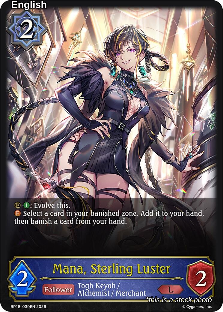 Mana, Sterling Luster