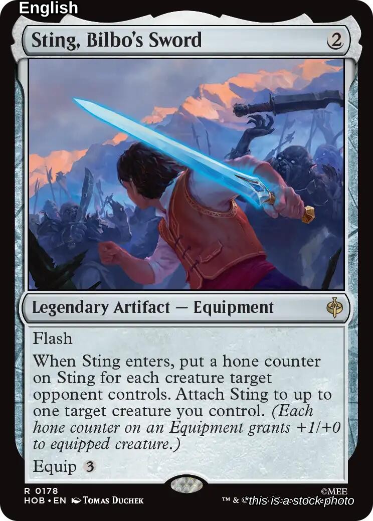Sting, Bilbo's Sword
