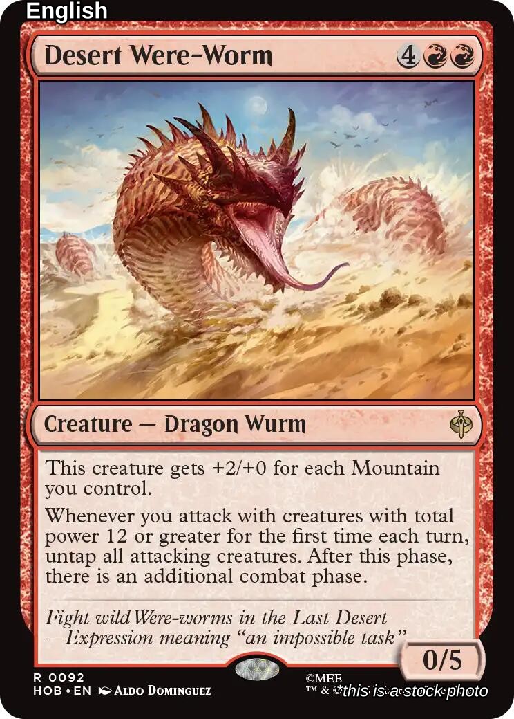 Desert Were-Worm