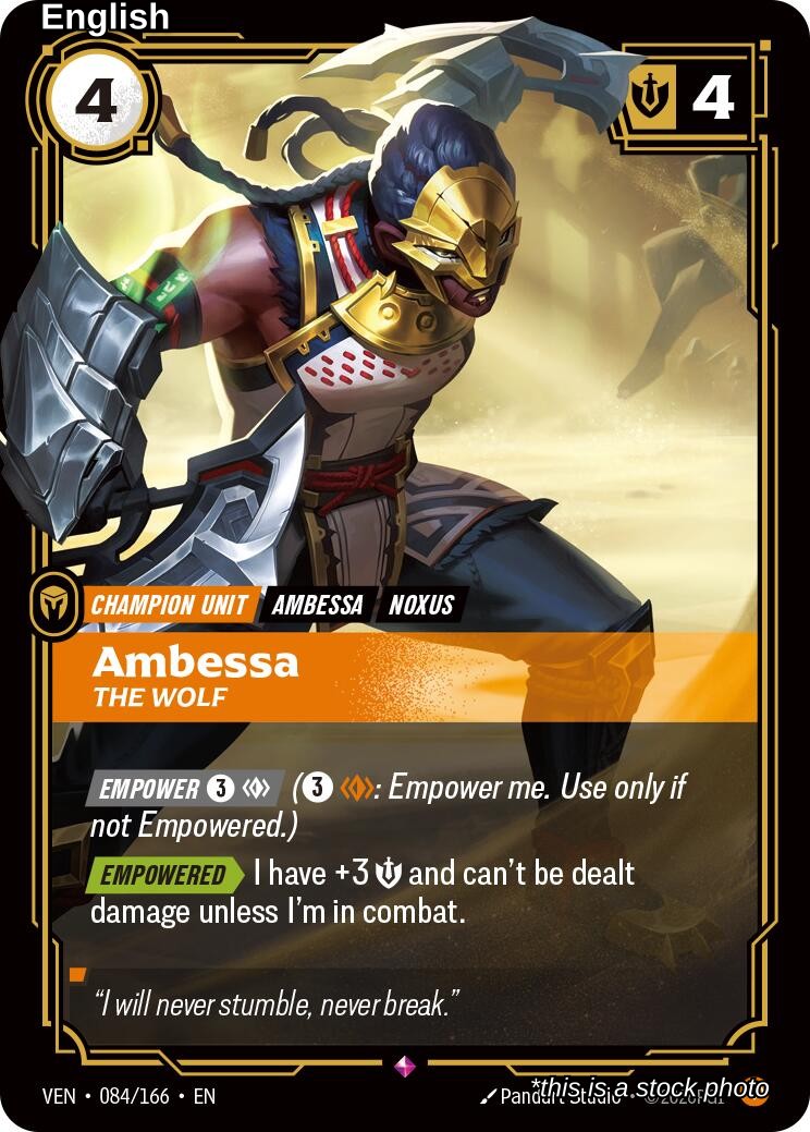 Ambessa, The Wolf