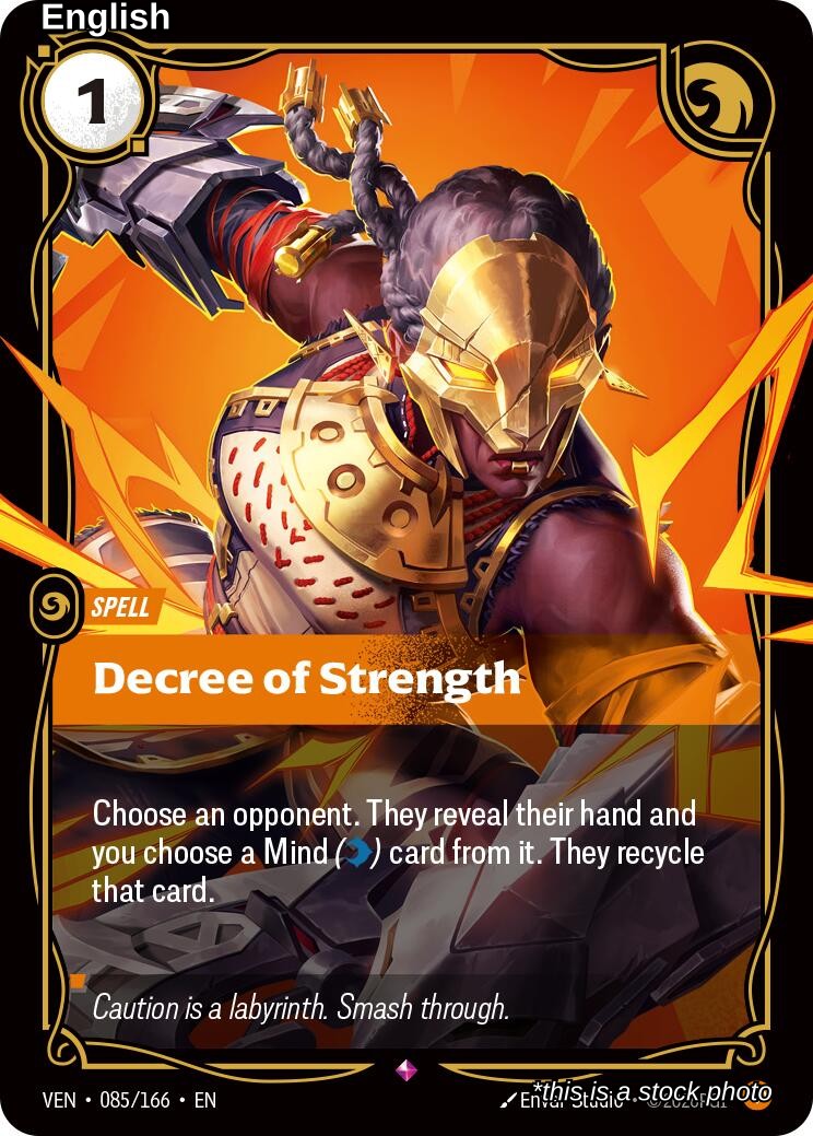 Decree of Strength