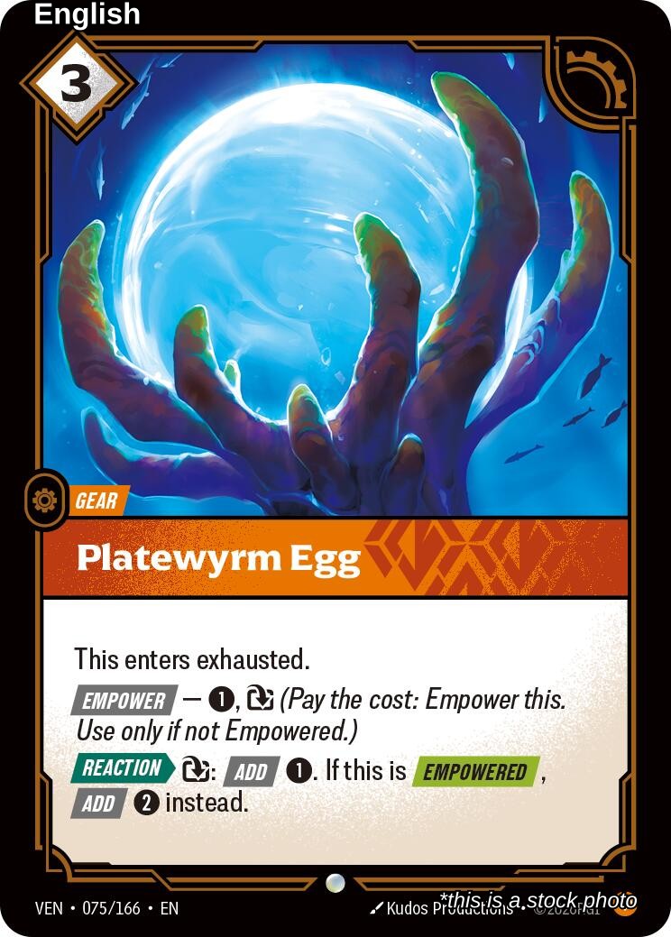 Platewyrm Egg