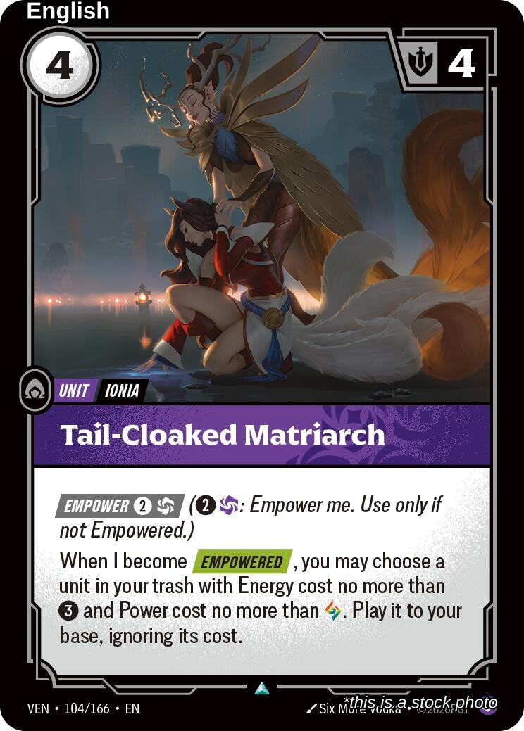 Tail-Cloaked Matriarch