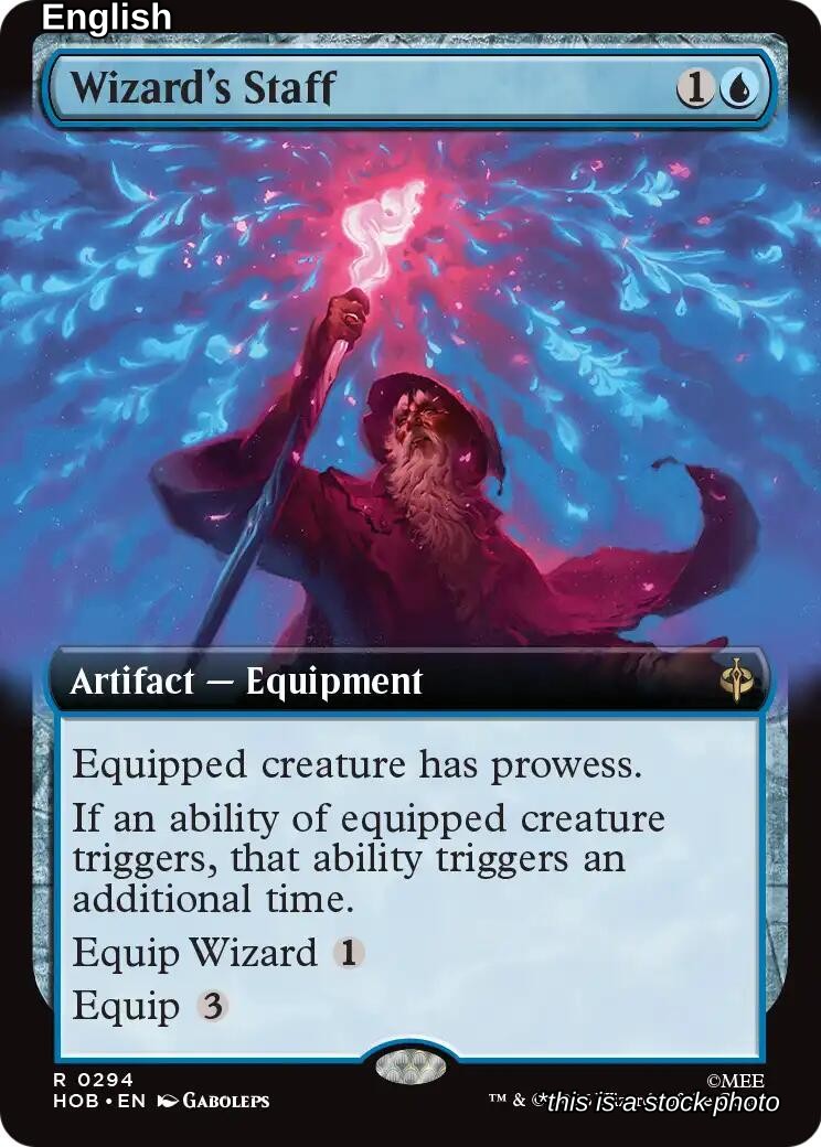 Wizard's Staff (Extended Art)