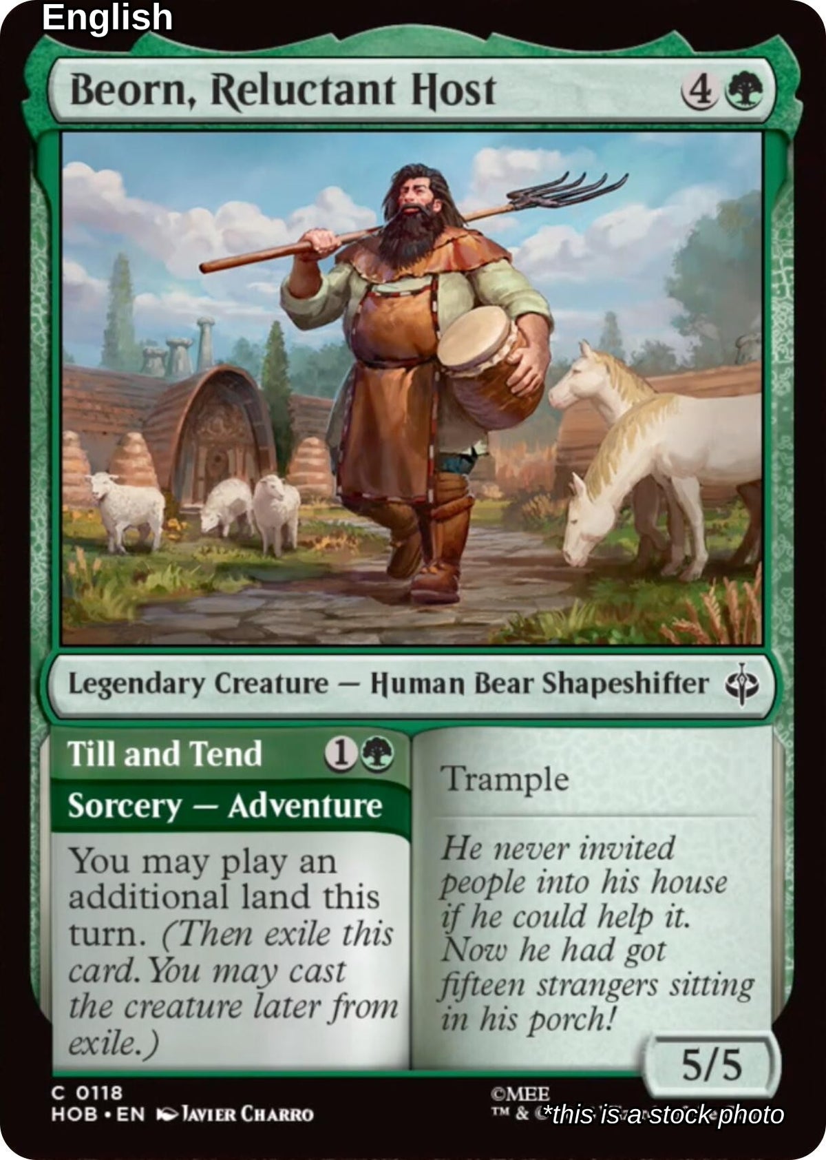 Beorn, Reluctant Host