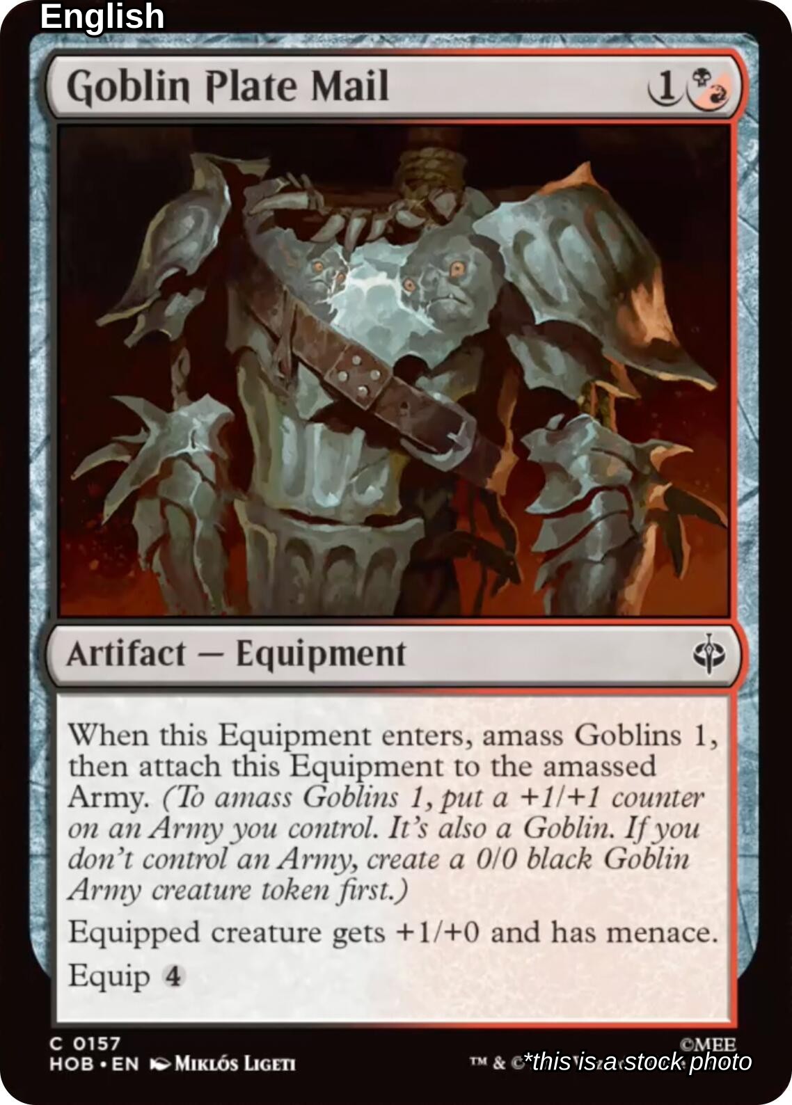 Goblin Plate Mail
