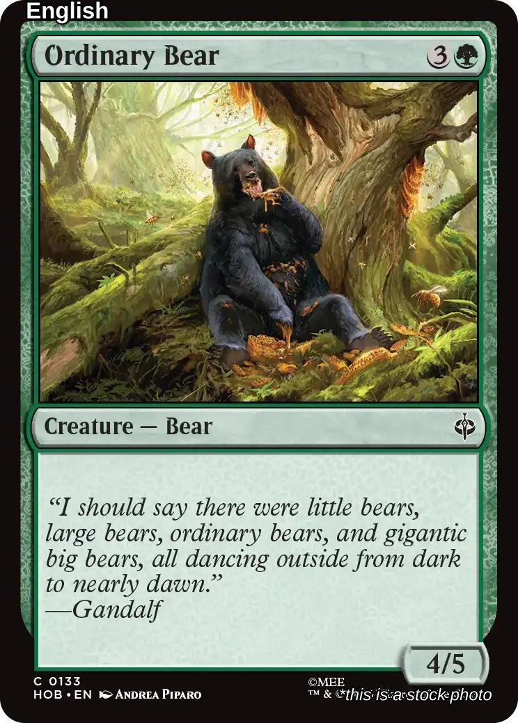 Ordinary Bear