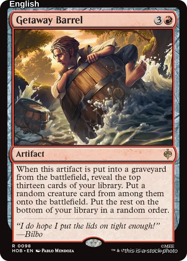 Getaway Barrel