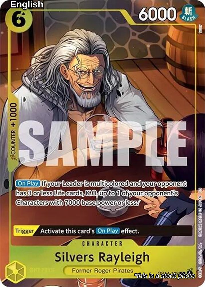 Silvers Rayleigh (One Piece Card Game Illustration Box Vol. 7)