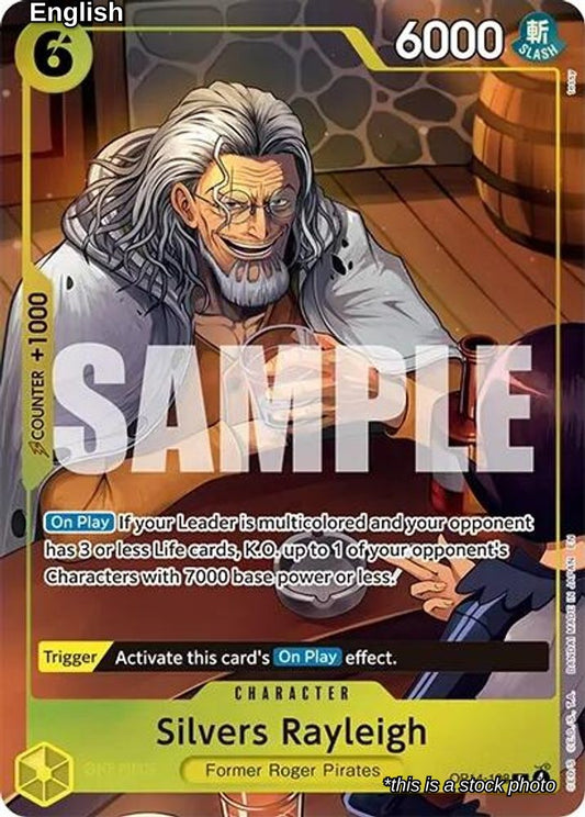 Silvers Rayleigh (One Piece Card Game Illustration Box Vol. 7)
