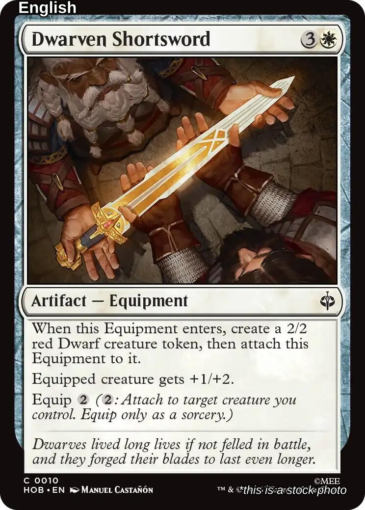 Dwarven Shortsword