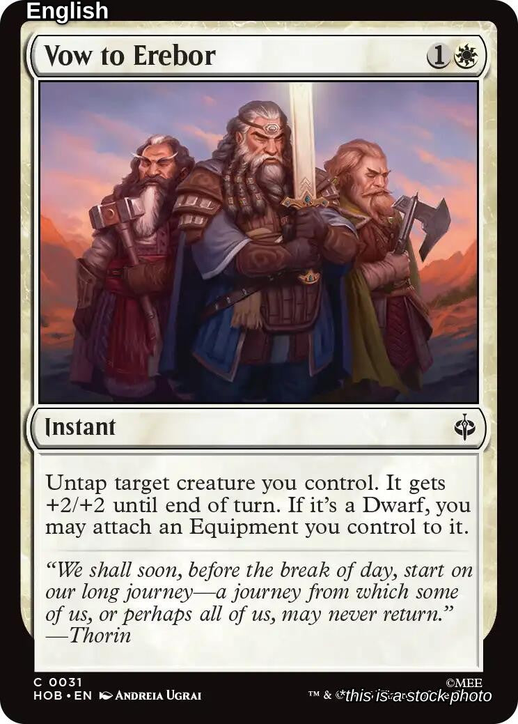 Vow to Erebor
