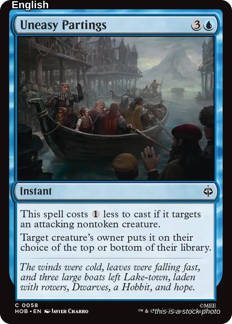 Uneasy Partings