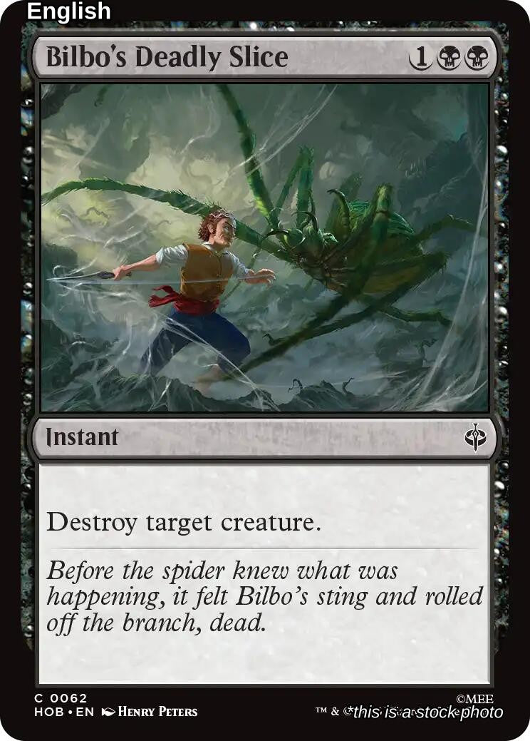 Bilbo's Deadly Slice