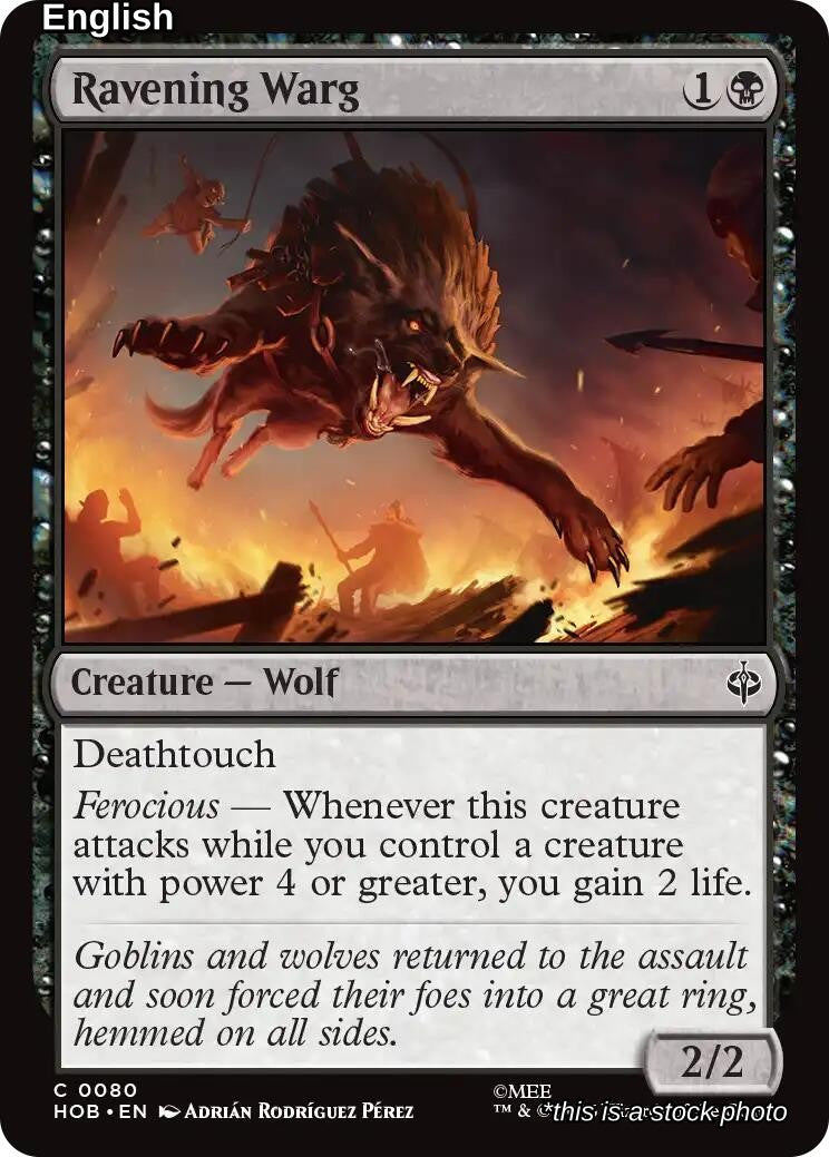 Ravening Warg