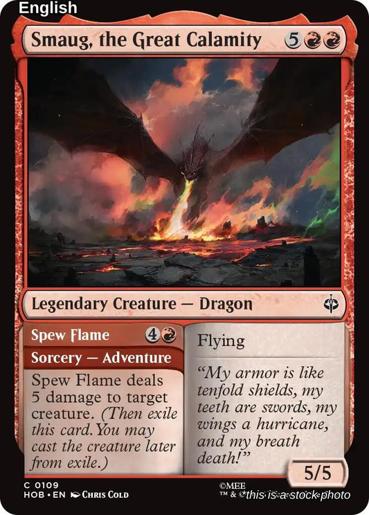Smaug, the Great Calamity