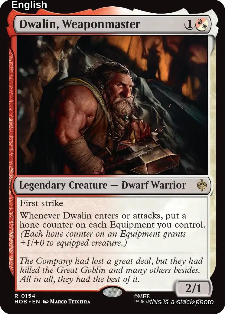 Dwalin, Weaponmaster