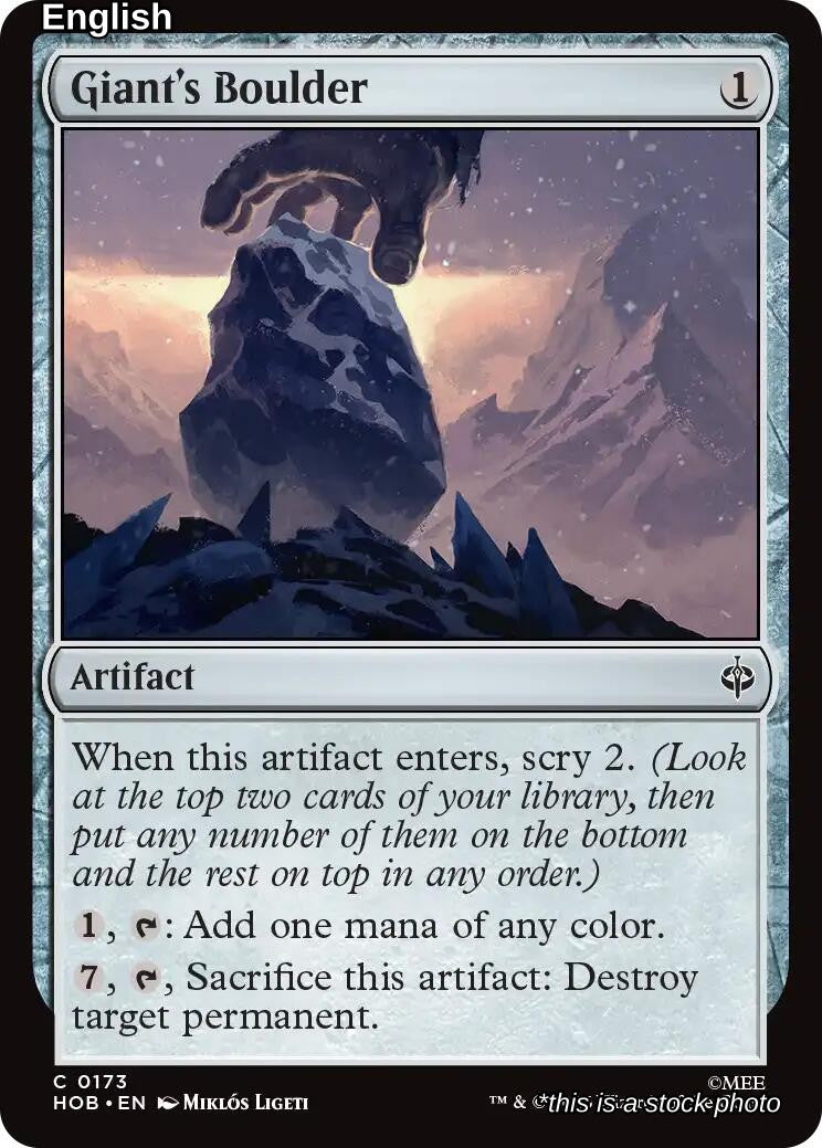Giant's Boulder