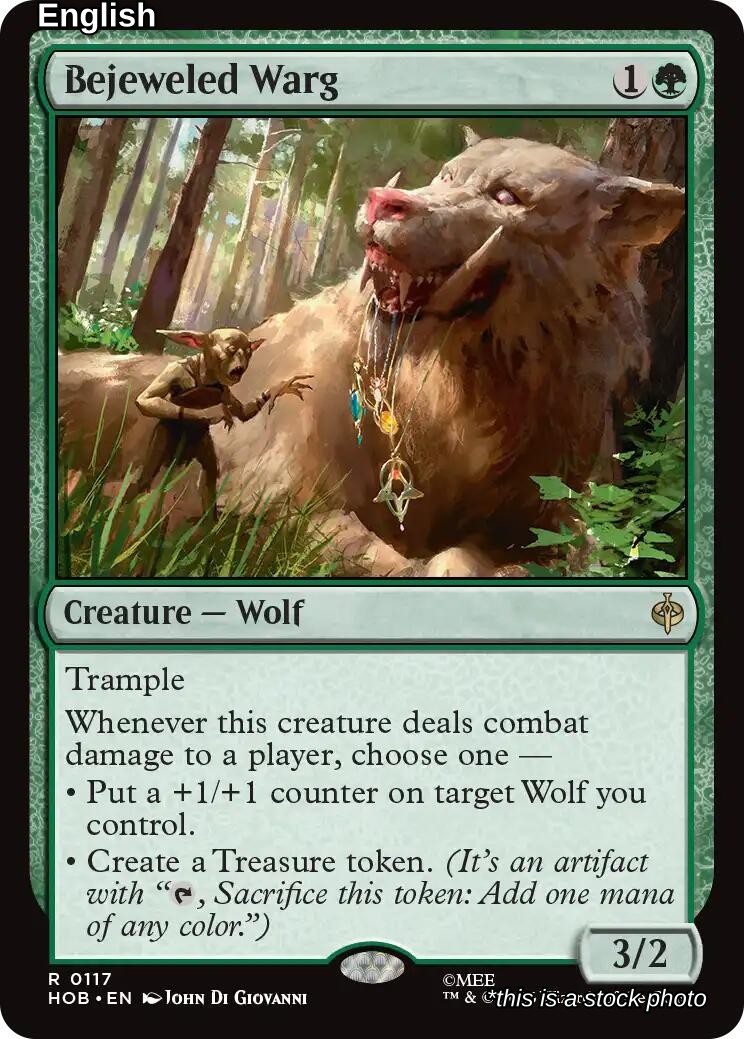 Bejeweled Warg