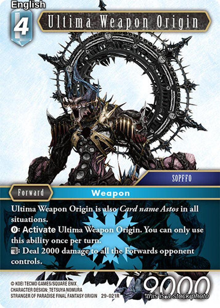 Ultima Weapon Origin