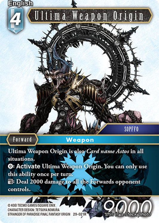 Ultima Weapon Origin