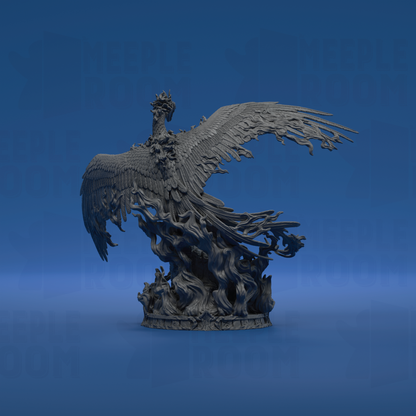 The Phoenix by Witchsong Miniatures | Miniature | TTRPG | Unpainted | Print on Demand