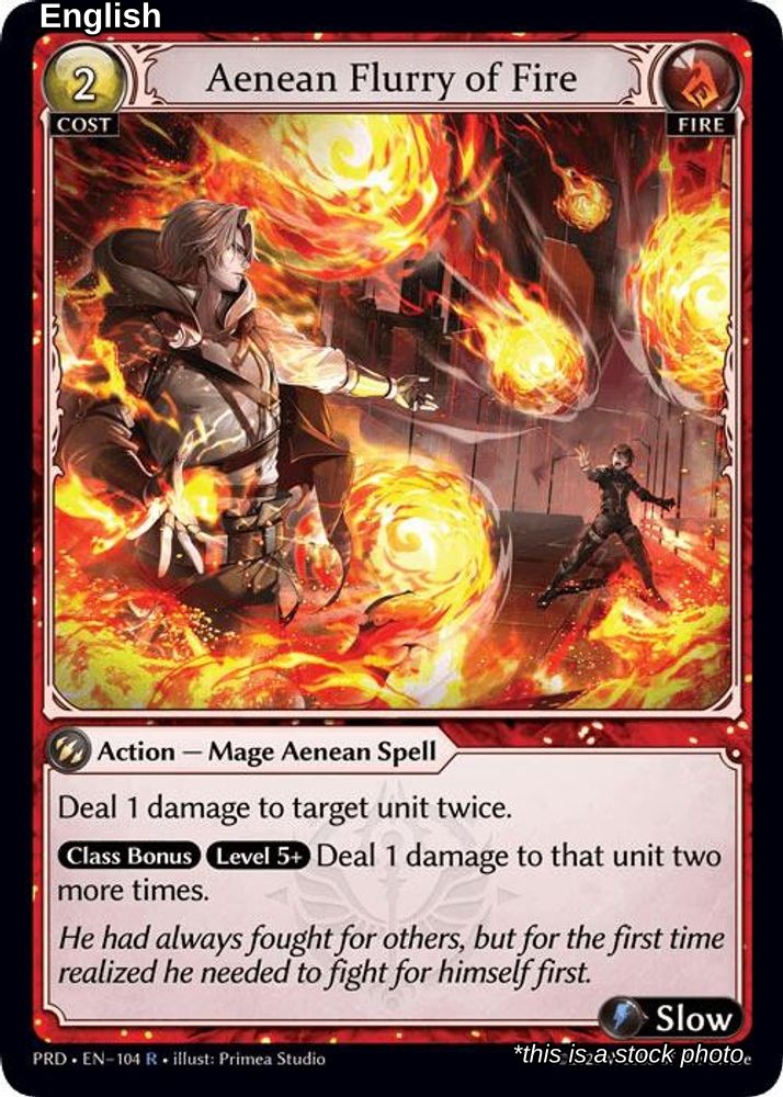 Aenean Flurry of Fire