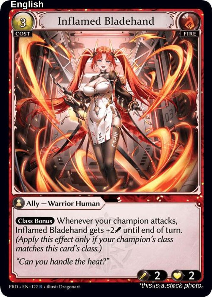 Inflamed Bladehand