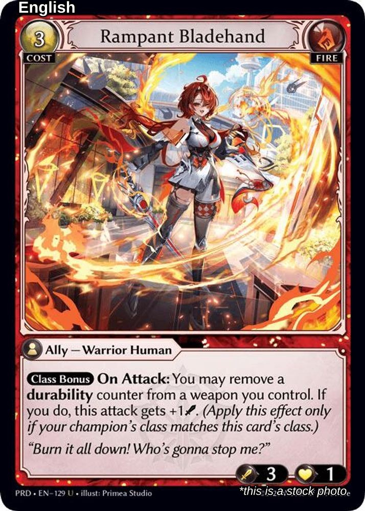 Rampant Bladehand
