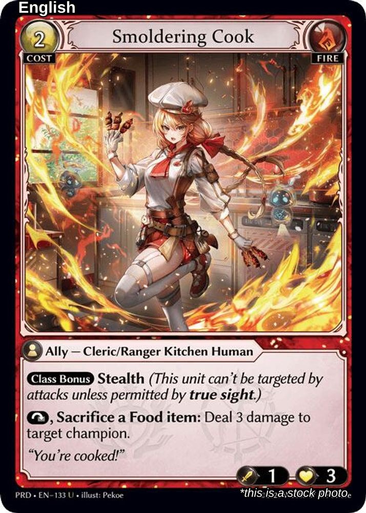 Smoldering Cook