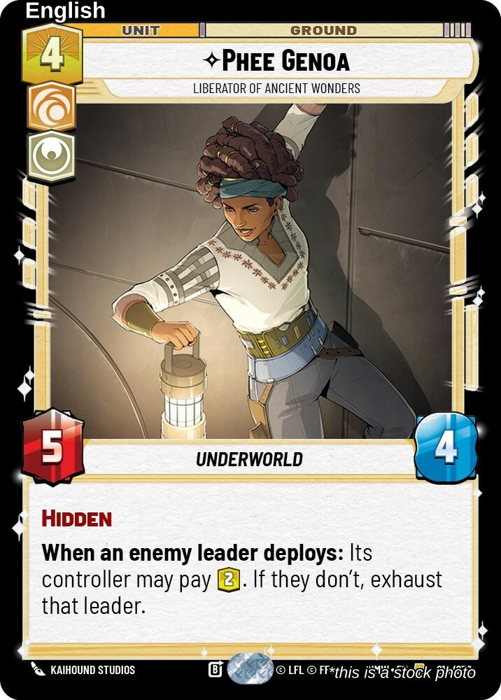 Phee Genoa - Liberator of Ancient Wonders