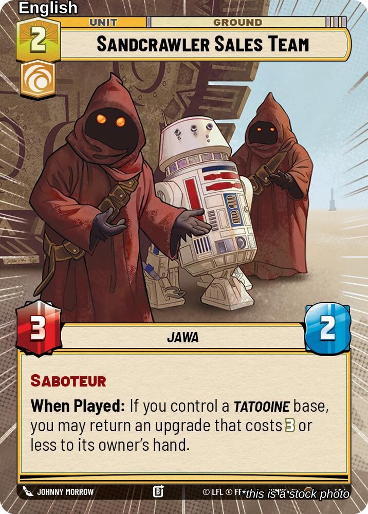 Sandcrawler Sales Team (Hyperspace)
