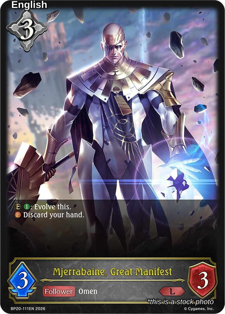Mjerrabaine, Great Manifest