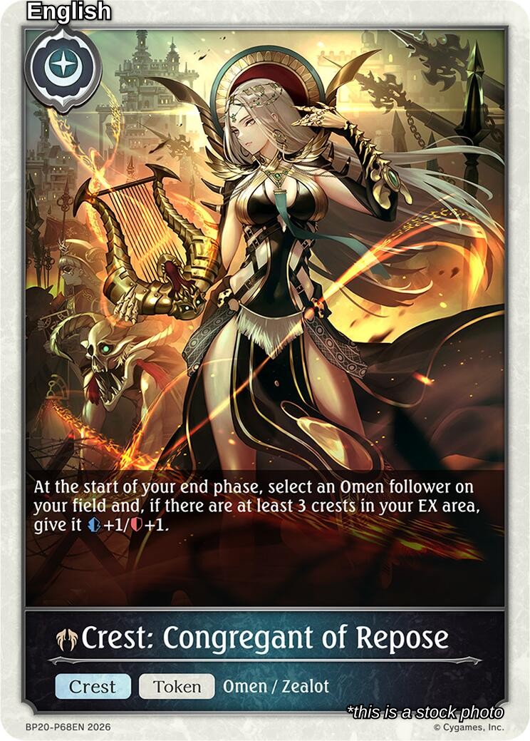 Crest: Congregant of Repose - P68EN (Foil)