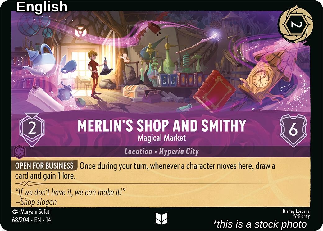 Merlin's Shop and Smithy - Magical Market
