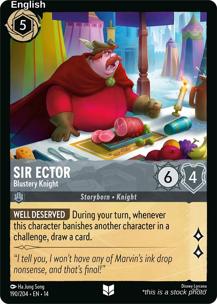 Sir Ector - Blustery Knight