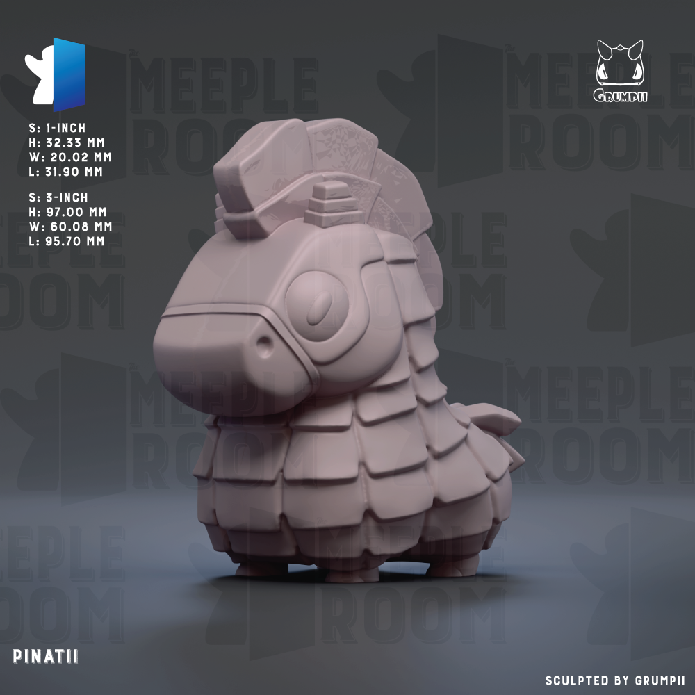 The image is a 3D rendering of a small, cartoonish-looking creature resembling a meek or meek-like animal. The creature has a large head and a small body, giving it a unique and whimsical appearance. The image is described as a "meek" and a "meek-like" creature, suggesting that it is a playful and lighthearted representation of a meek animal.