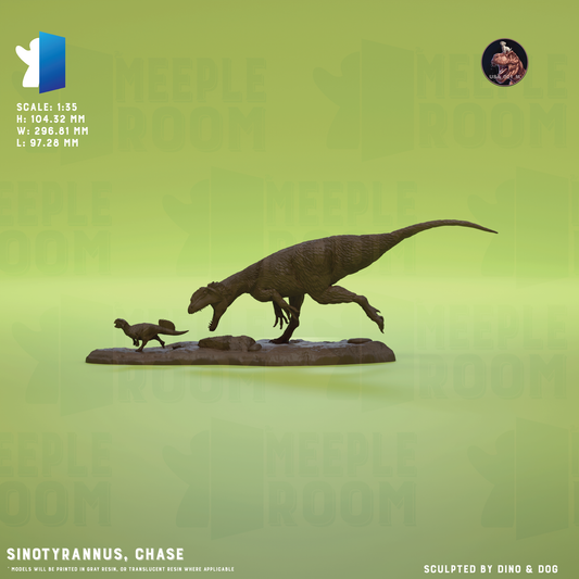 Sinotyrannus by Dino & Dog | Miniature | TTRPG | Unpainted | Print on Demand