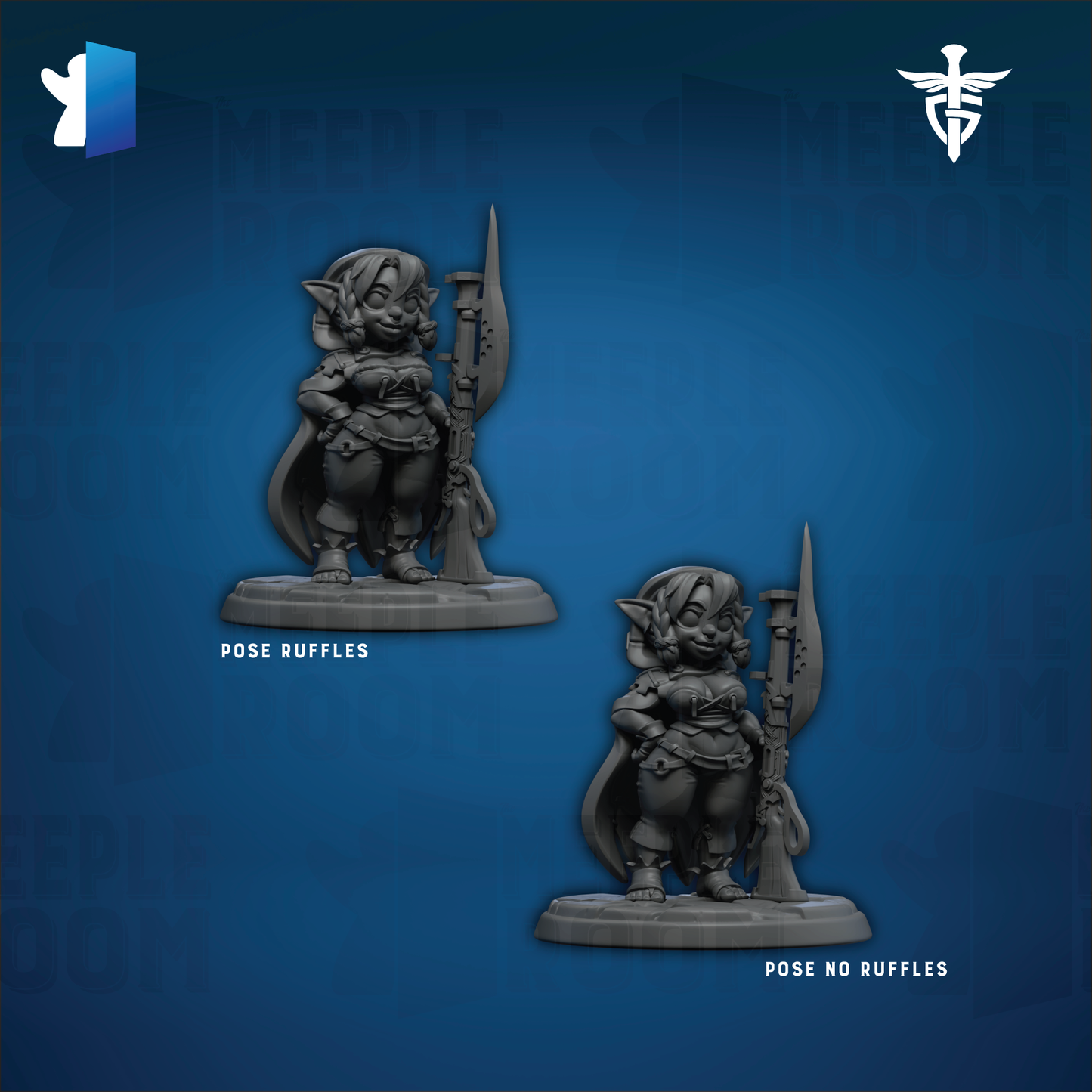 Orix, Goblin Rifleman by Twin Goddess Miniatures | Miniature | TTRPG | Unpainted | Print on Demand