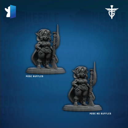 Orix, Goblin Rifleman by Twin Goddess Miniatures | Miniature | TTRPG | Unpainted | Print on Demand