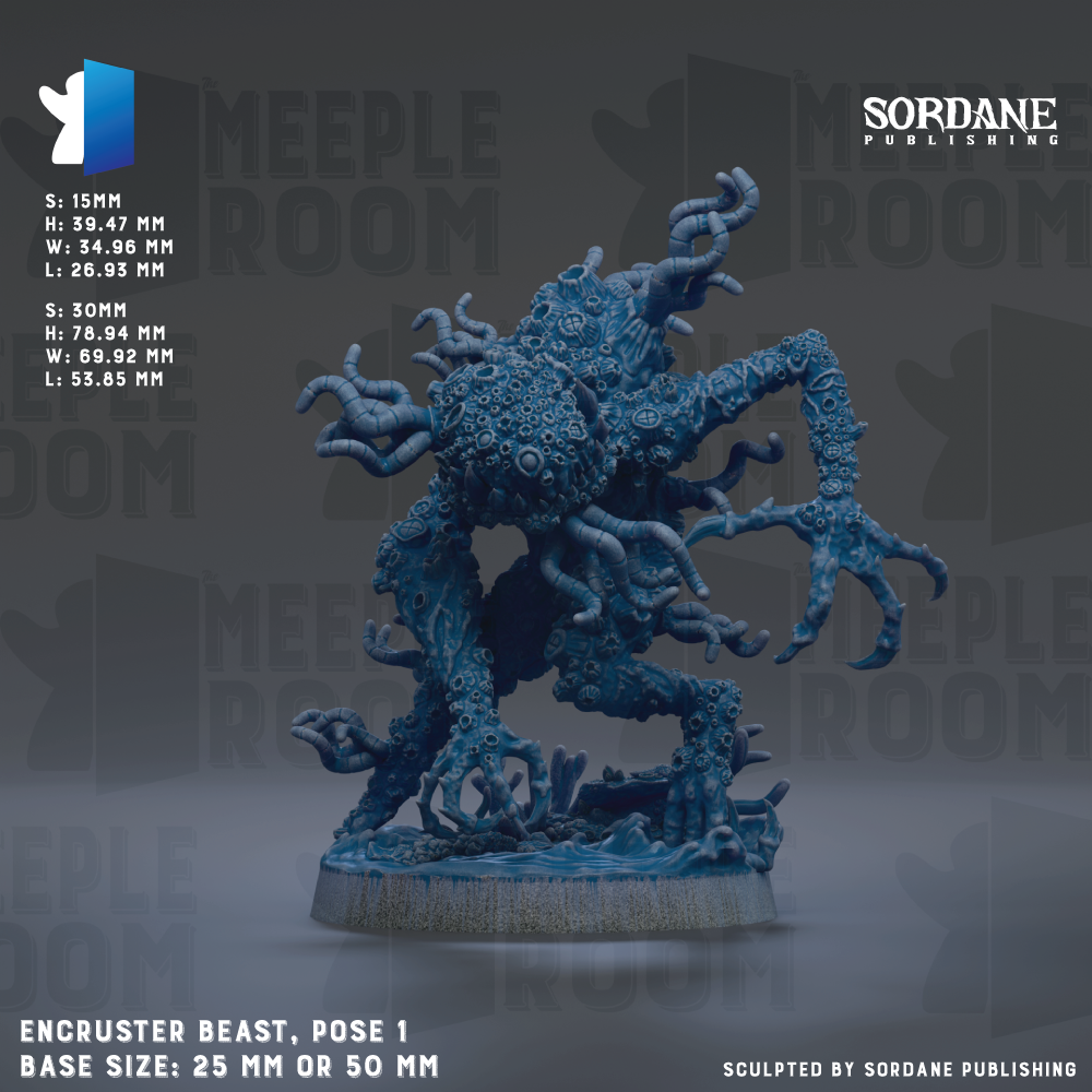 a blue plastic model of a creature